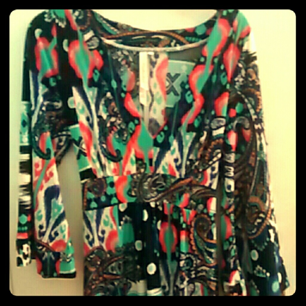 COPY - COPY - NWOT! BEAUTIFUL Print Dress